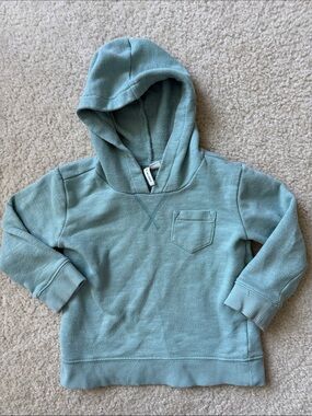 Janie and Jack hoodie Sweatshirt - Light Teal